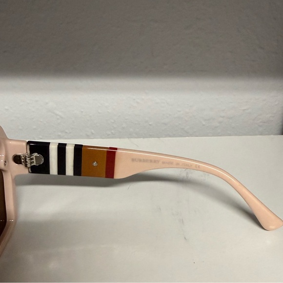 Stylish Pink and Brown Sunglasses